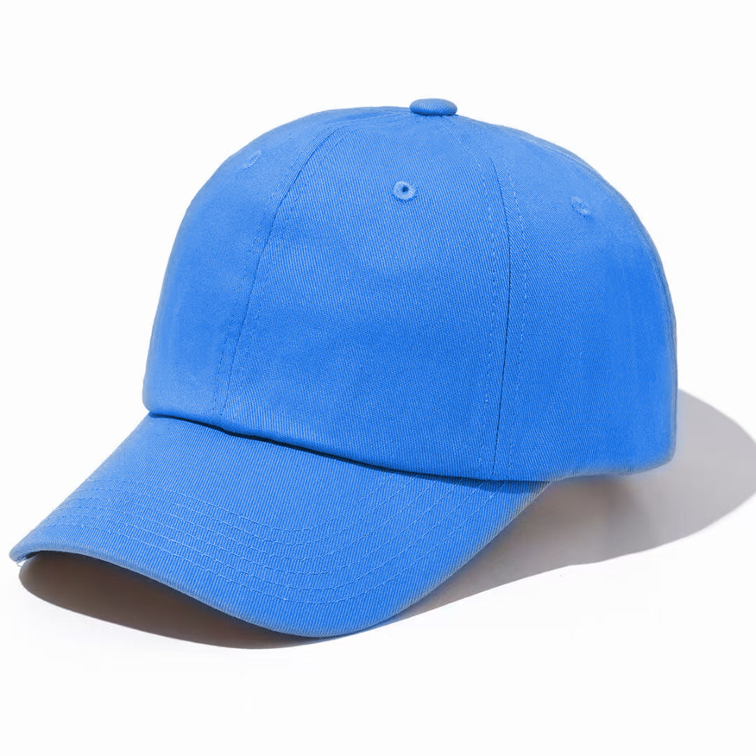 Wholesale Solid color cotton large circumference baseball cap